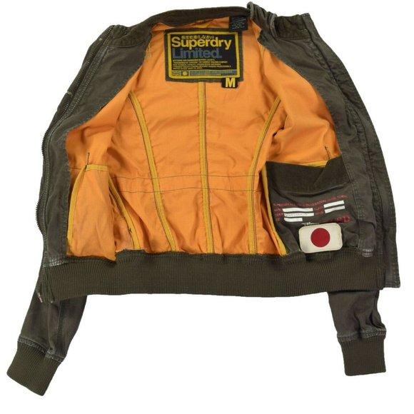 SUPERDRY LIMITED EDITON Military Bomber Jacket S - Picture 4 of 7